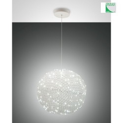 LED Pendant luminaire SUMTER, 18W, 3000K, 1780lm, IP20, white