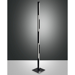 floor lamp LING IP20, black dimmable