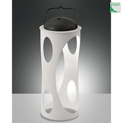Lampe de table  accu CADDY IP54, blanche gradable