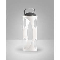 Lampe de table � accu CADDY IP54, blanche gradable