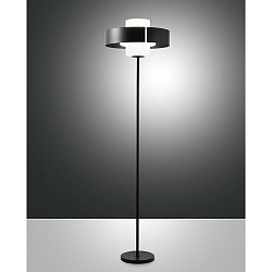 floor lamp LOTO E27 IP20, black dimmable