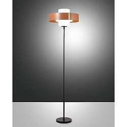 Lampadaire LOTO E27 IP20, noir gradable