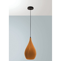 pendant luminaire LISA E27 IP20, black, white