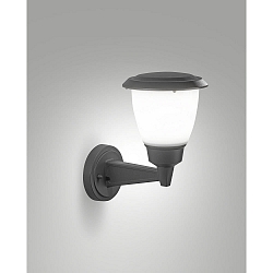 Luminaire mural d’extérieur THIAGO E27 IP54, gris foncé