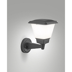 Luminaire mural d’extérieur LENA E27 IP54, gris foncé