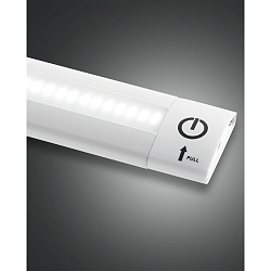 Fabas Luce GALWAY Touch dimmer LED Light bar/Under cabinet luminaire, white, lens 120�, length 50cm, 3000K