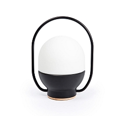Lampe de table TAKE LED IP20, noir mat