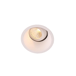 Plafonnier encastr� FOX LED IP20, blanc mat
