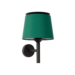 Luminaire mural SAVOY E27 IP20, vert, noir 