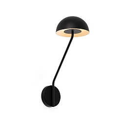 Luminaire mural PURE LED IP20, noir mat, blanche 