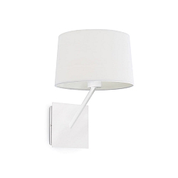 Luminaire mural HANDY E27 IP20, blanc mat 