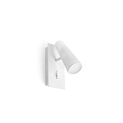 Luminaire mural LAO LED IP20, blanc mat 