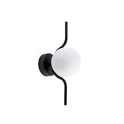 Luminaire mural LE LED IP20, noir mat 