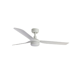 Ventilateur plafonnier PUNT M avec télécommande IP20, blanc mat
