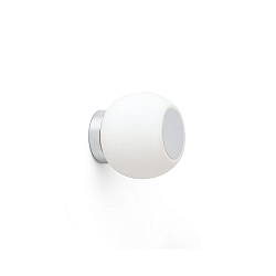Applique et plafonnier MOY LED IP44, chrome 