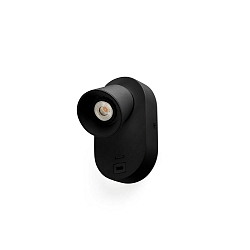 wall luminaire CORB GU10 IP20, black matt 