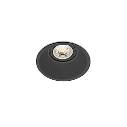ceiling recessed luminaire GAS GU10 IP20, black matt 