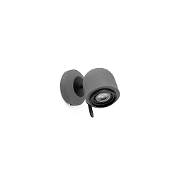 Luminaire mural STONE GU10 IP20, gris 