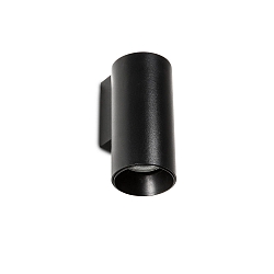 Luminaire mural STAN GU10 IP20, noir mat 