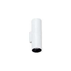 Luminaire mural STAN 2L haut bas GU10 IP20, blanc mat 