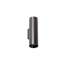 Luminaire mural STAN 2L haut bas GU10 IP20, noir mat 