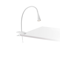 Lampe de table LENA LED IP20, blanc mat 