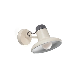 Luminaire mural SNAP E27 IP20, crème, blanche 