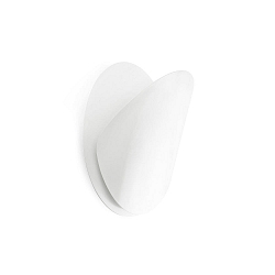 Luminaire mural OVO R7S IP20, blanc mat 