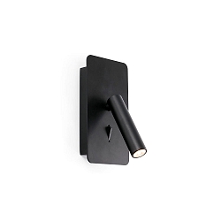 Luminaire mural SUAU LED IP20, noir mat 