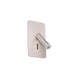 Luminaire d'encastrement mural  SUAU LED IP20, nickel satin� 