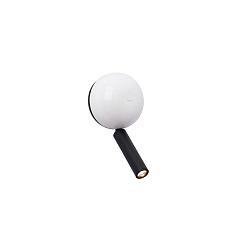Luminaire mural PRESS LED IP20, scintillant, blanche 