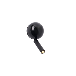 Luminaire mural PRESS LED IP20, noir mat 