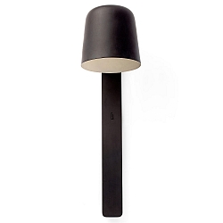 Luminaire mural TILA E27 IP20, noir 