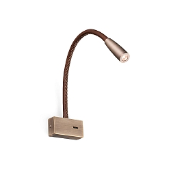 Luminaire mural LEAD LED IP20, or antique 