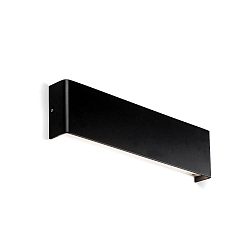 Luminaire mural NASH LED IP20, noir mat 