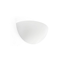 Luminaire mural SNOW E14 IP20, blanc mat 