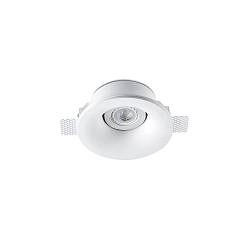 Plafonnier encastr� NEU GU5.3 IP20, blanc mat 