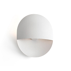 Luminaire mural ERES E27 IP20, blanc mat 