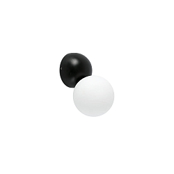 Luminaire mural JOY LED IP20, noir mat 