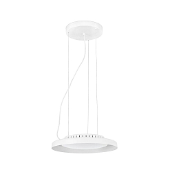 Luminaire à suspension DOLME LED IP20, blanc mat 