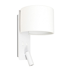 Luminaire mural FOLD E27 IP20, blanc mat 