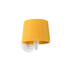 Luminaire mural SAMBA E27 IP20, jaune, blanche 