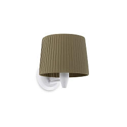 Luminaire mural SAMBA E27 IP20, vert, blanche 