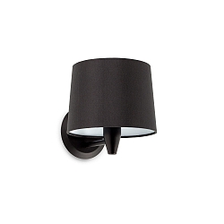Luminaire mural CONGA E27 IP20, noir mat 