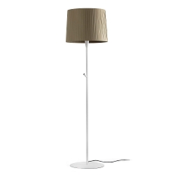 Lampadaire SAMBA E27 IP20, vert, blanc mat 