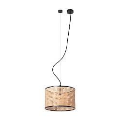 Luminaire à suspension MAMBO E27 IP20, noir mat 