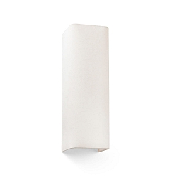 Luminaire mural COTTON à 2 flammes E27 IP20, blanc mat 