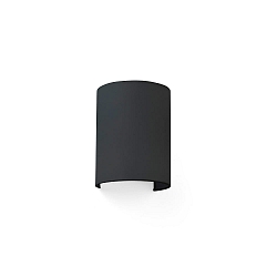 Luminaire mural COTTON semi-circulaire E27 IP20, blanc mat 