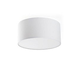 Luminaire de plafond SEVEN à 2 flammes E27 IP20, blanc mat 