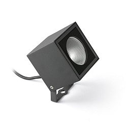 Luminaire mural d'extérieur OKO LED IP65, gris foncé 